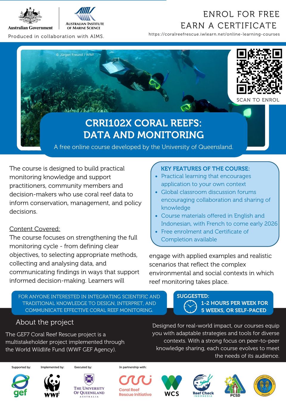 free-online-coral-reef-conservation-courses -data- and -monitoring